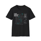 Flight Geometry Analysis Vintage Disc Golf T-Shirt