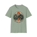 Camp, Throw, Vanish Vintage Disc Golf T-Shirt
