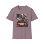 Red White and Birdies Vintage Disc Golf T-Shirt