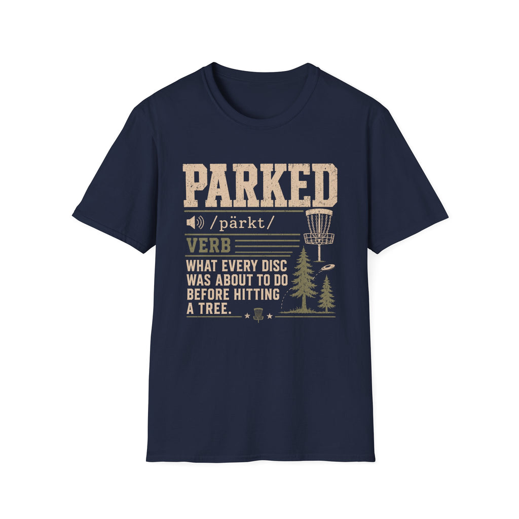 Parked Vintage Disc Golf T-Shirt