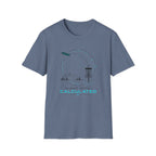 Flight Path Calculated Vintage Disc Golf T-Shirt