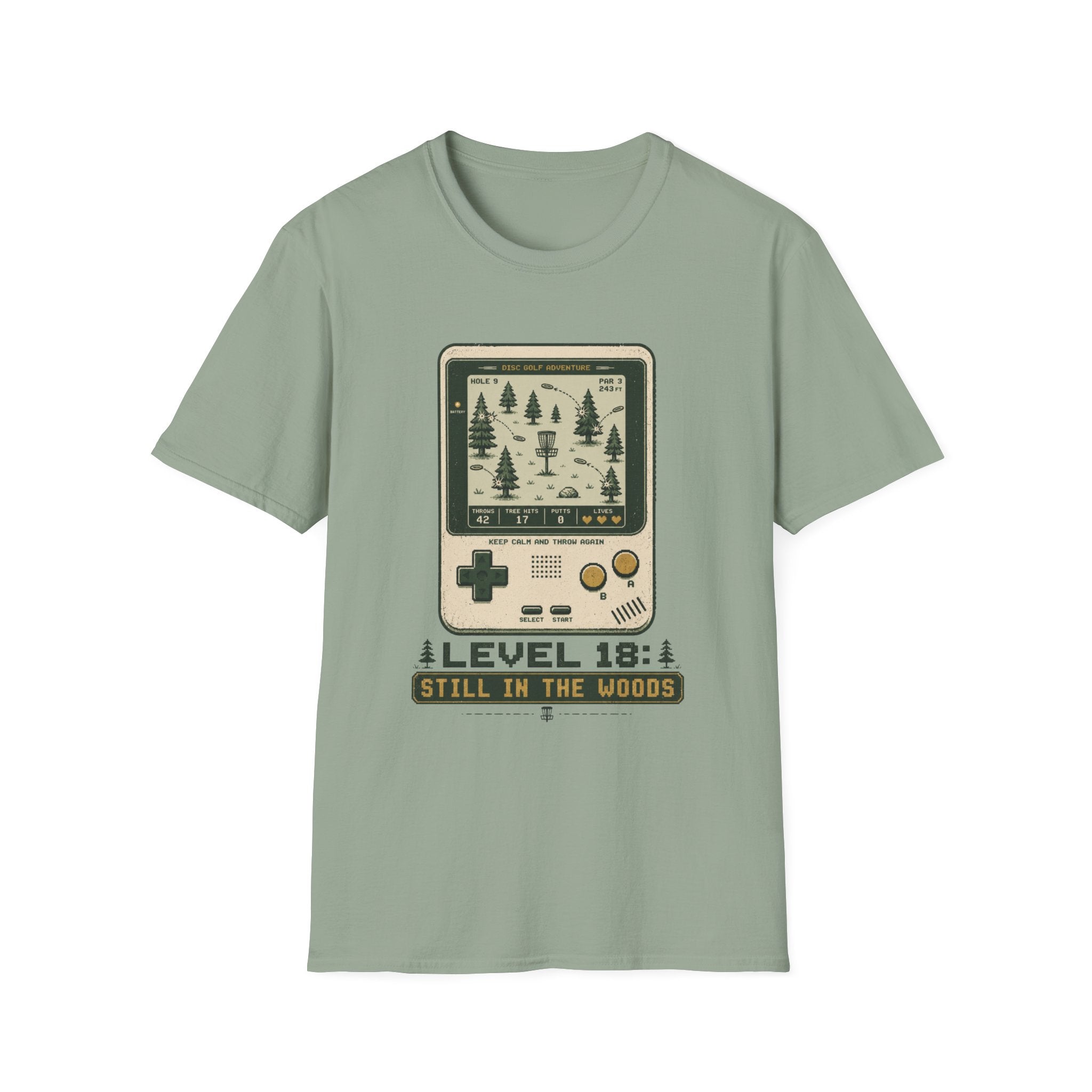 Level 18 Gamer Vintage Disc Golf T-Shirt