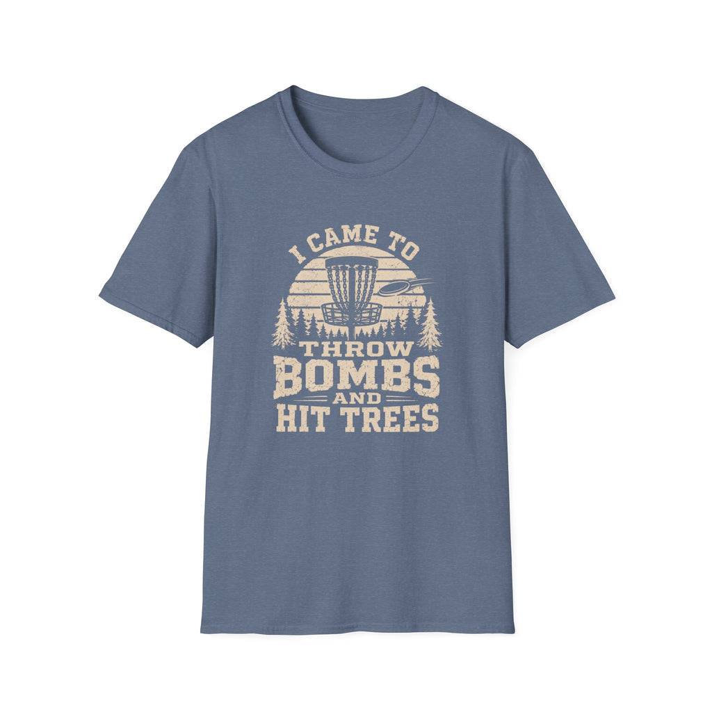 Throw Bombs Vintage Disc Golf T-Shirt