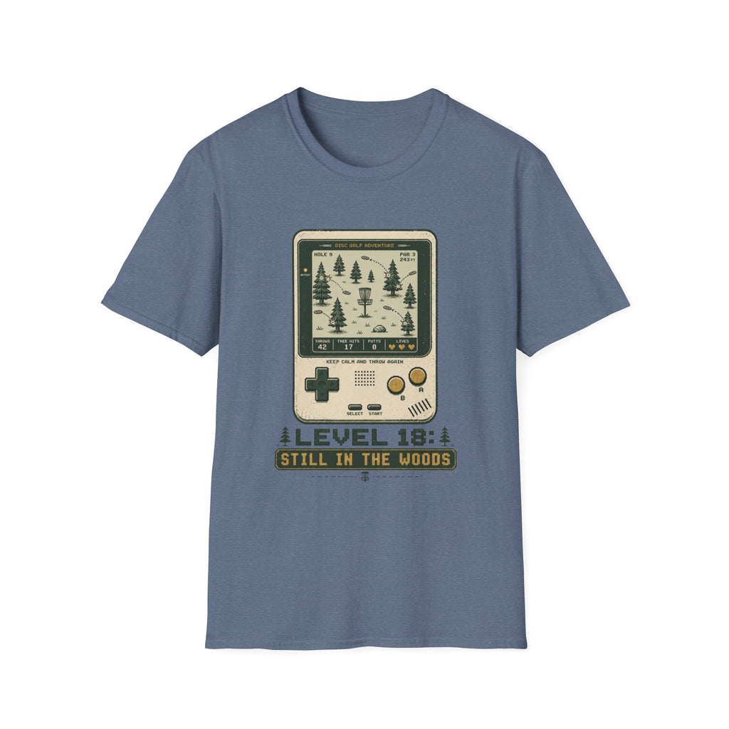 Level 18 Gamer Vintage Disc Golf T-Shirt