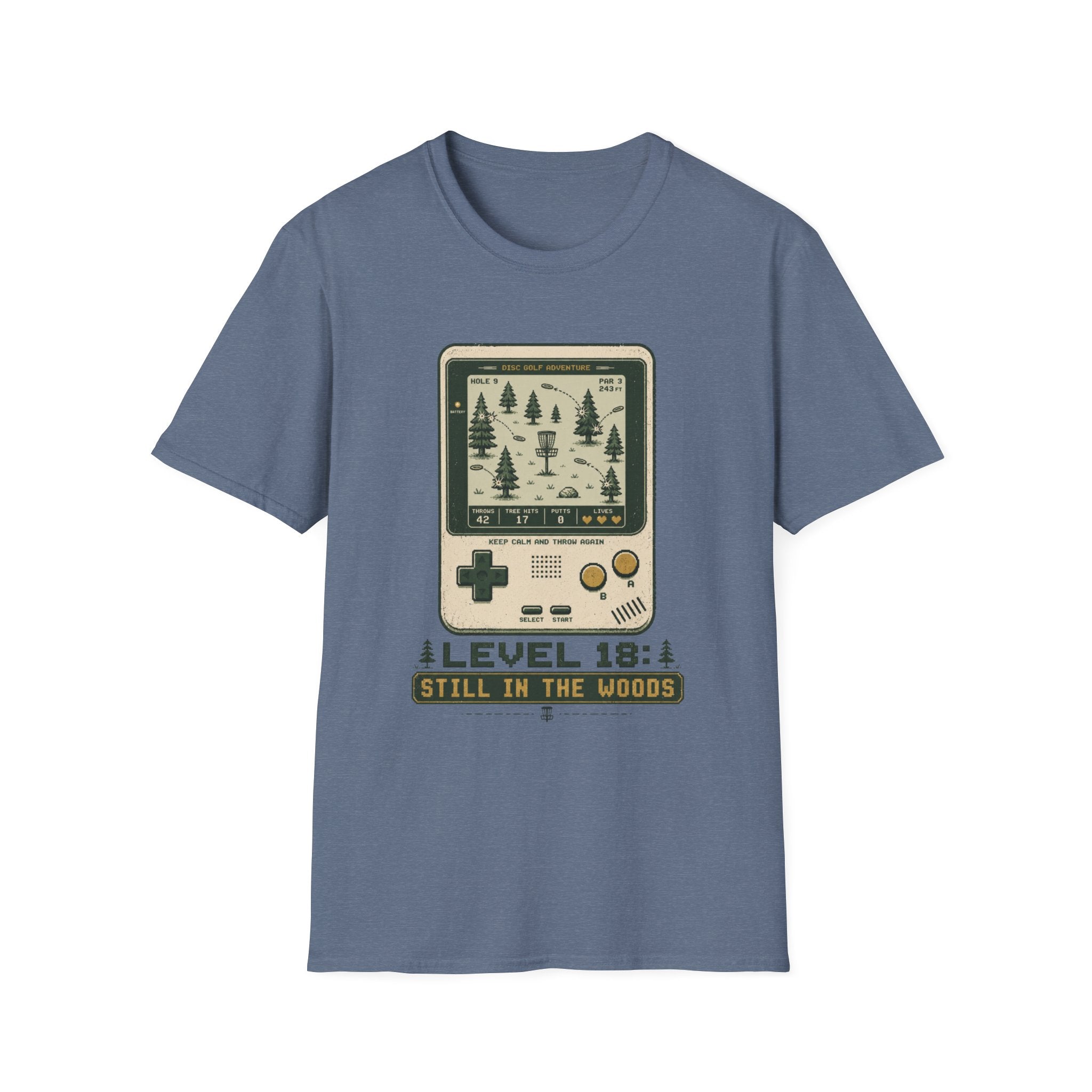 Level 18 Gamer Vintage Disc Golf T-Shirt