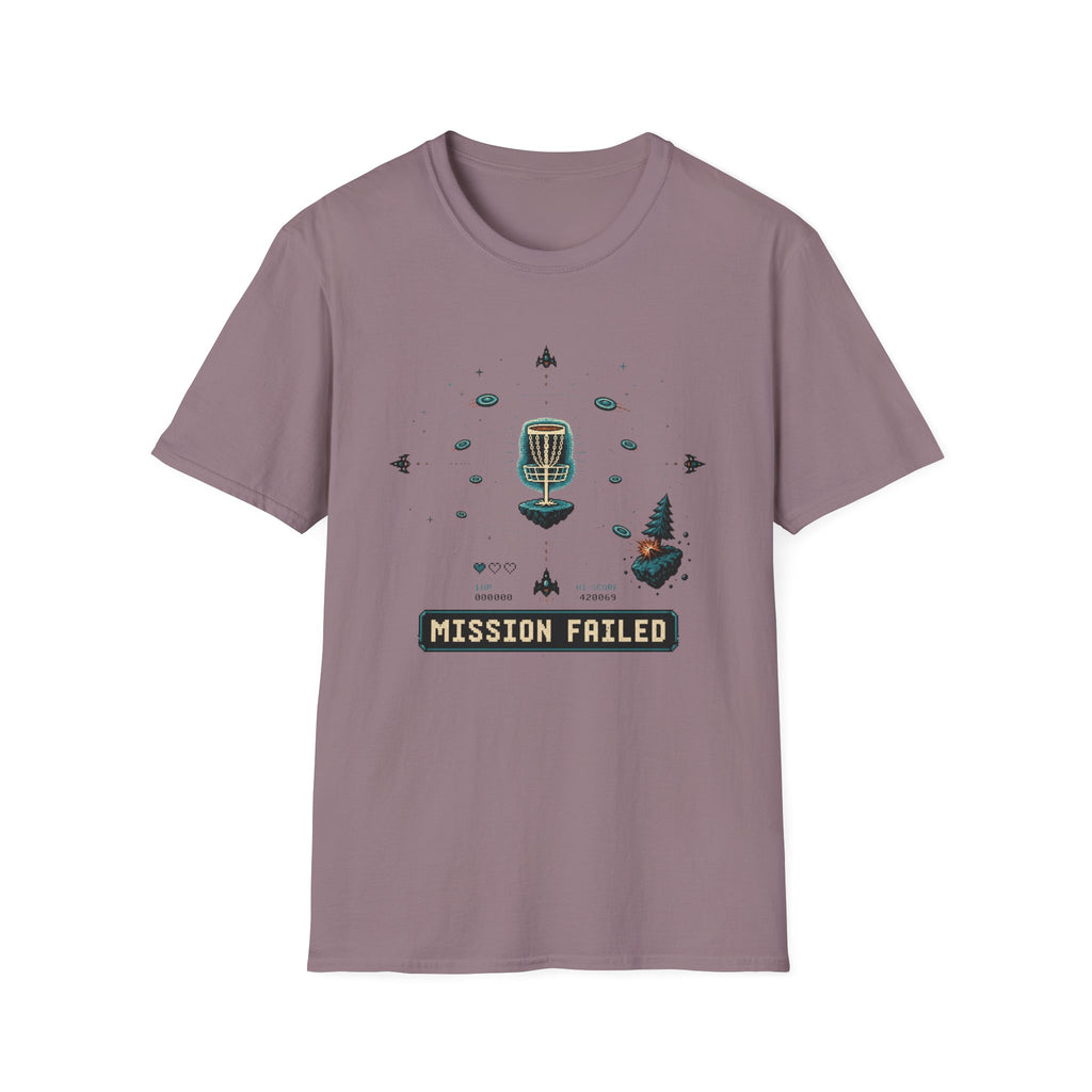 Mission Failed Vintage Disc Golf T-Shirt