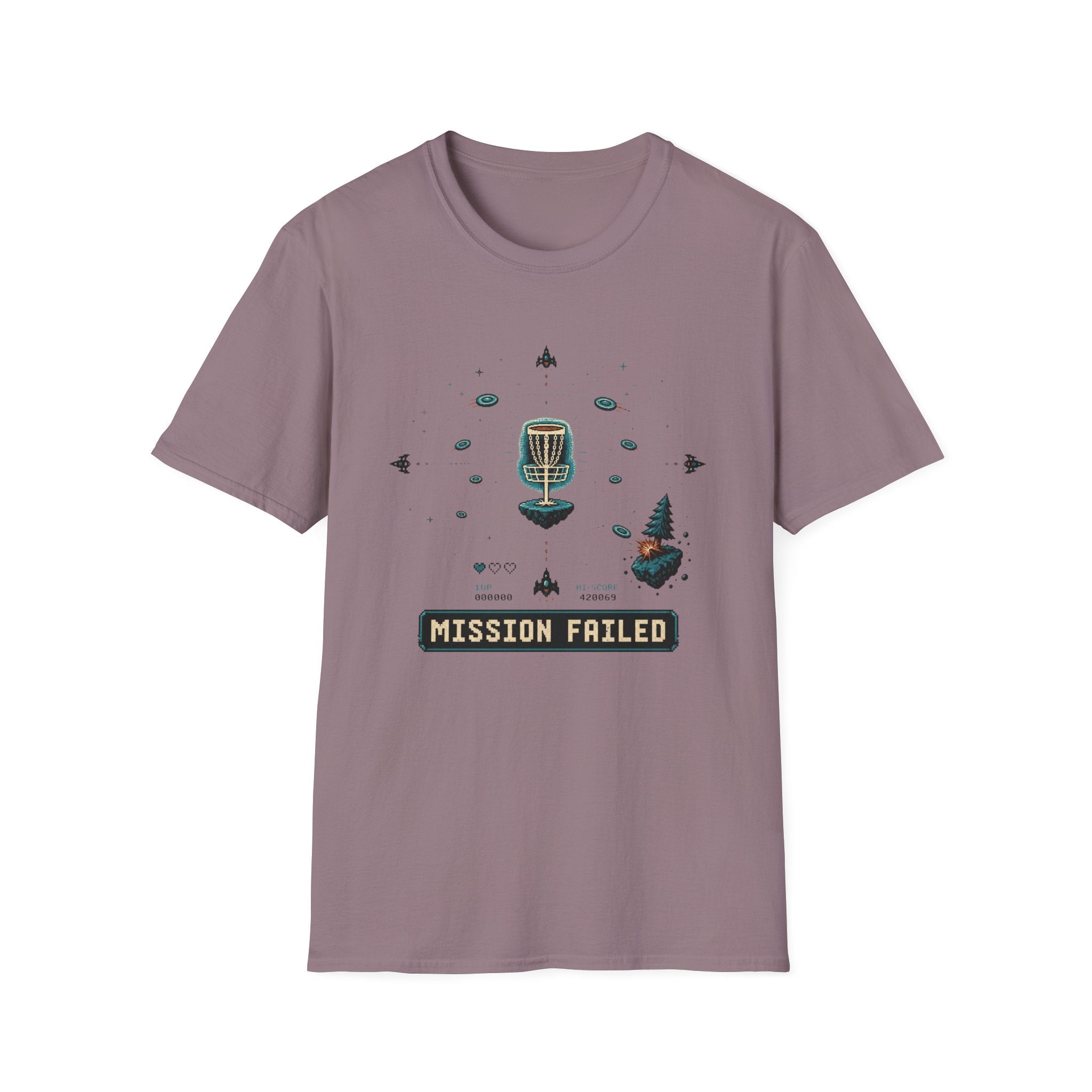 Mission Failed Vintage Disc Golf T-Shirt