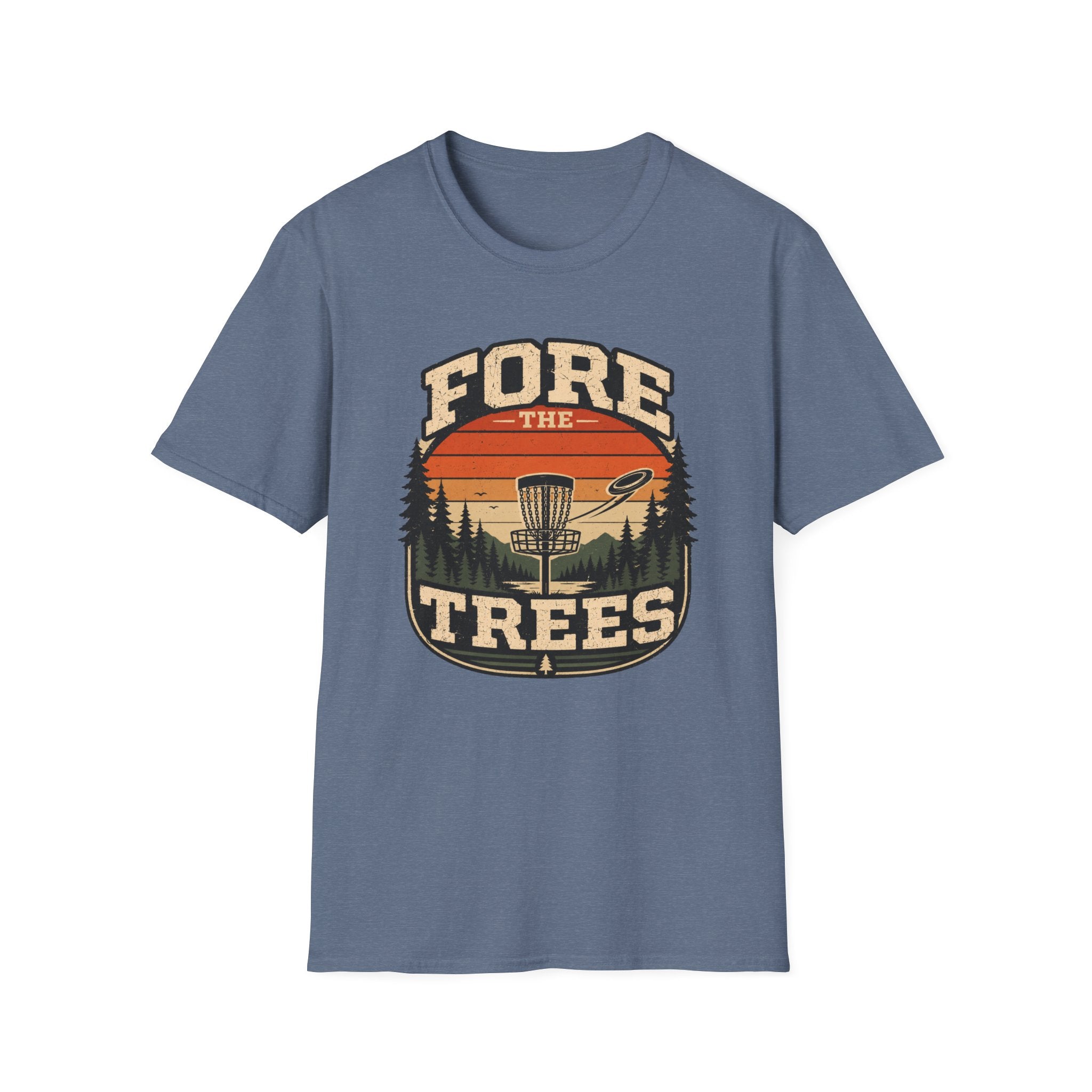 Fore the Trees Vintage Disc Golf T-Shirt