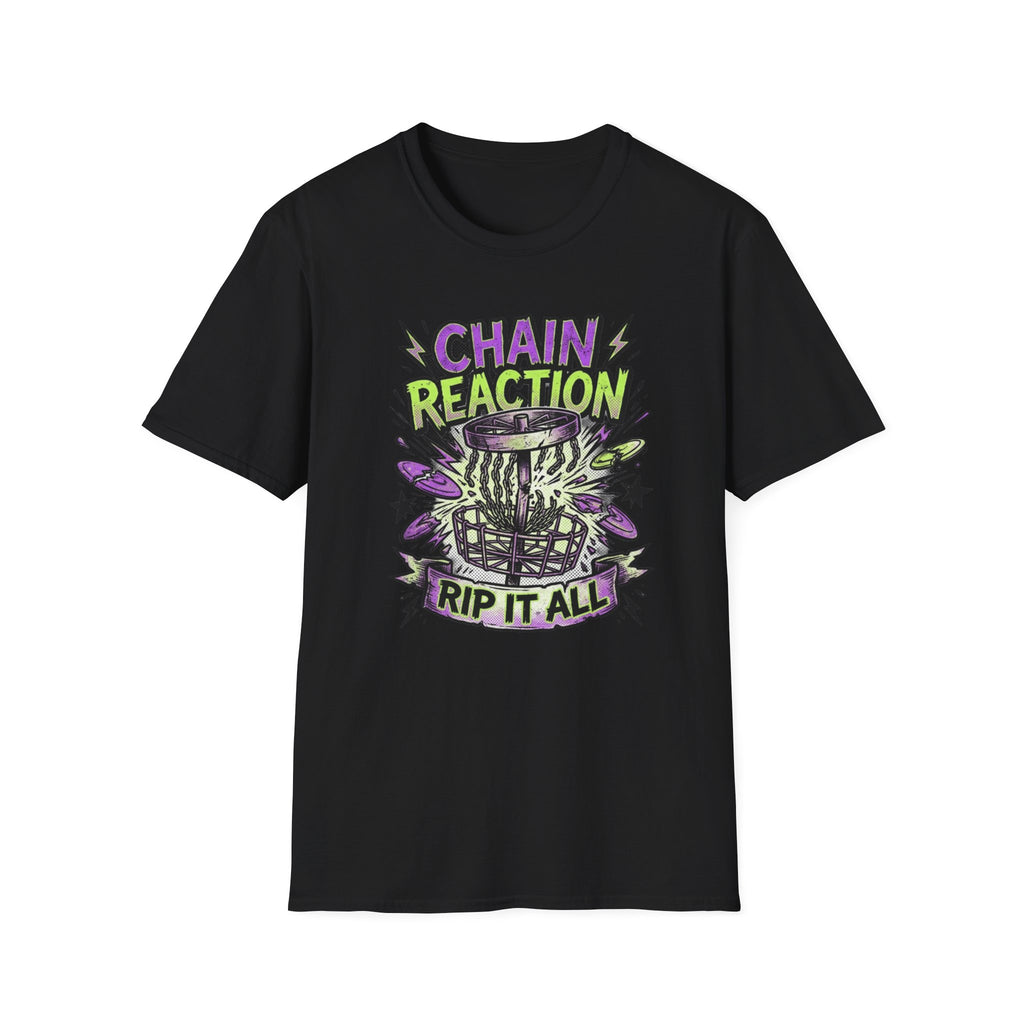 Chain Reaction Vintage Disc Golf T-Shirt