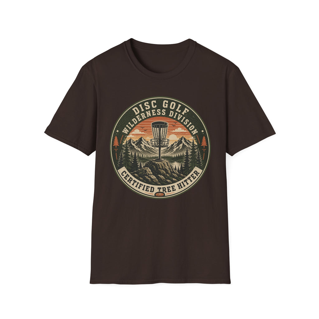 Disc Golf Wilderness Division Vintage Disc Golf T-Shirt