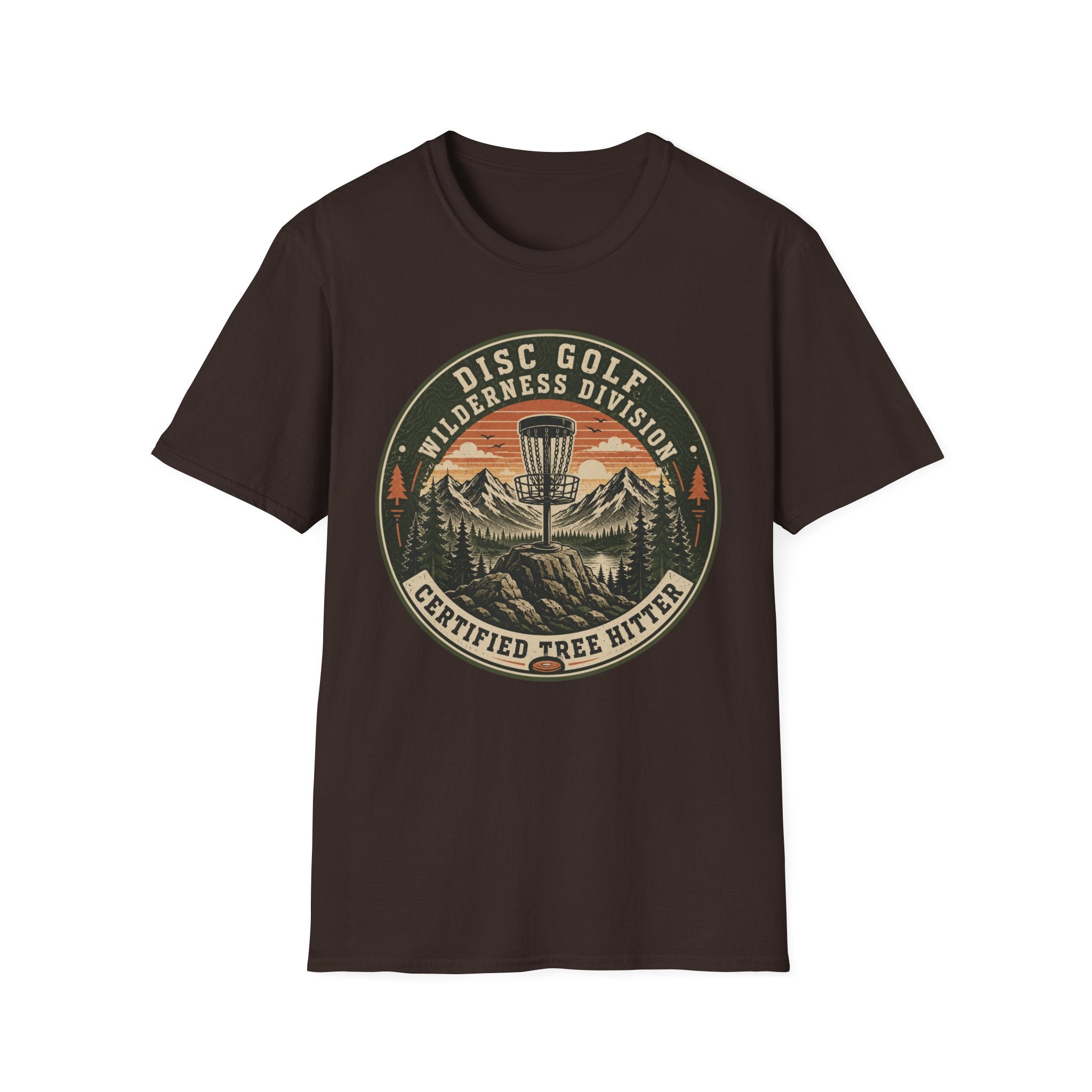 Disc Golf Wilderness Division Vintage Disc Golf T-Shirt