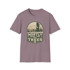 Mostly Here For the TreesVintage Disc Golf T-Shirt