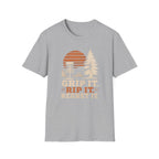 Grip It Rip It Regret It Vintage Disc Golf T-Shirt