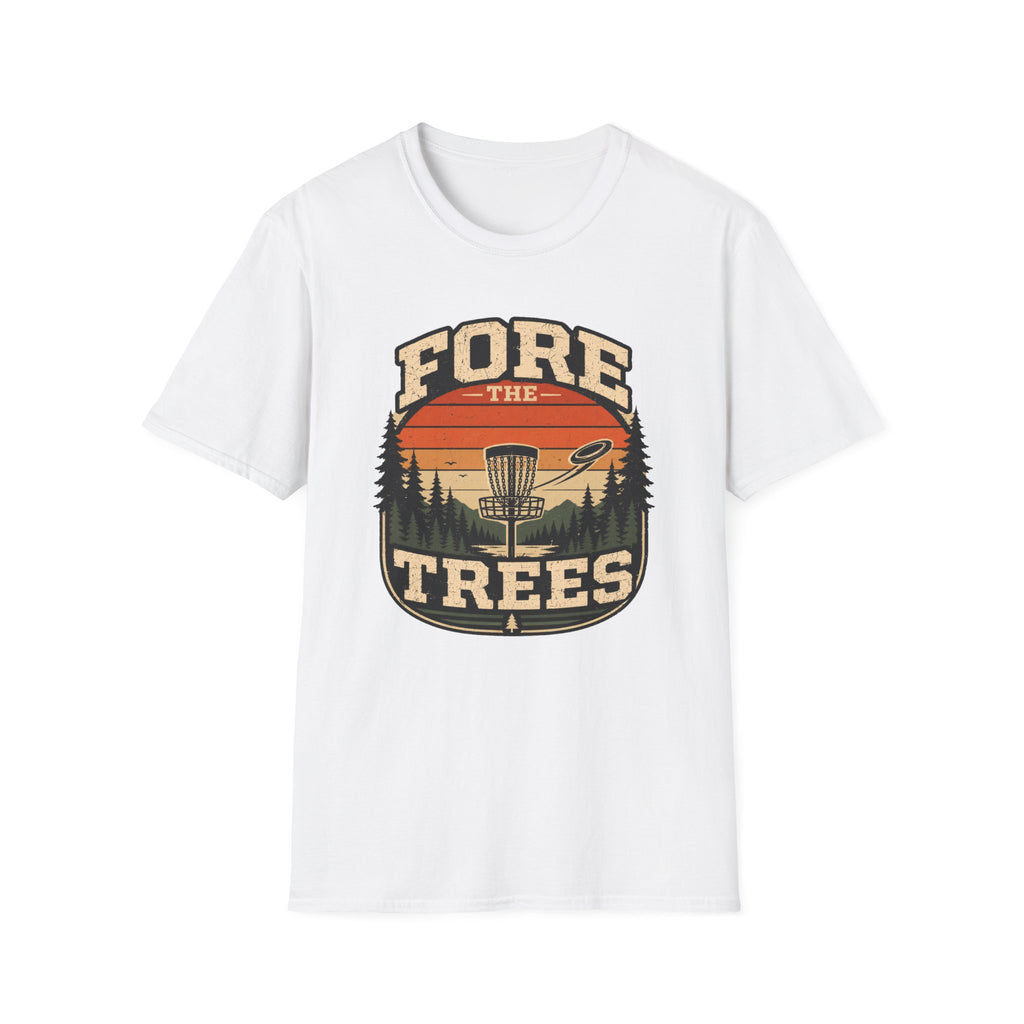 Fore the Trees Vintage Disc Golf T-Shirt