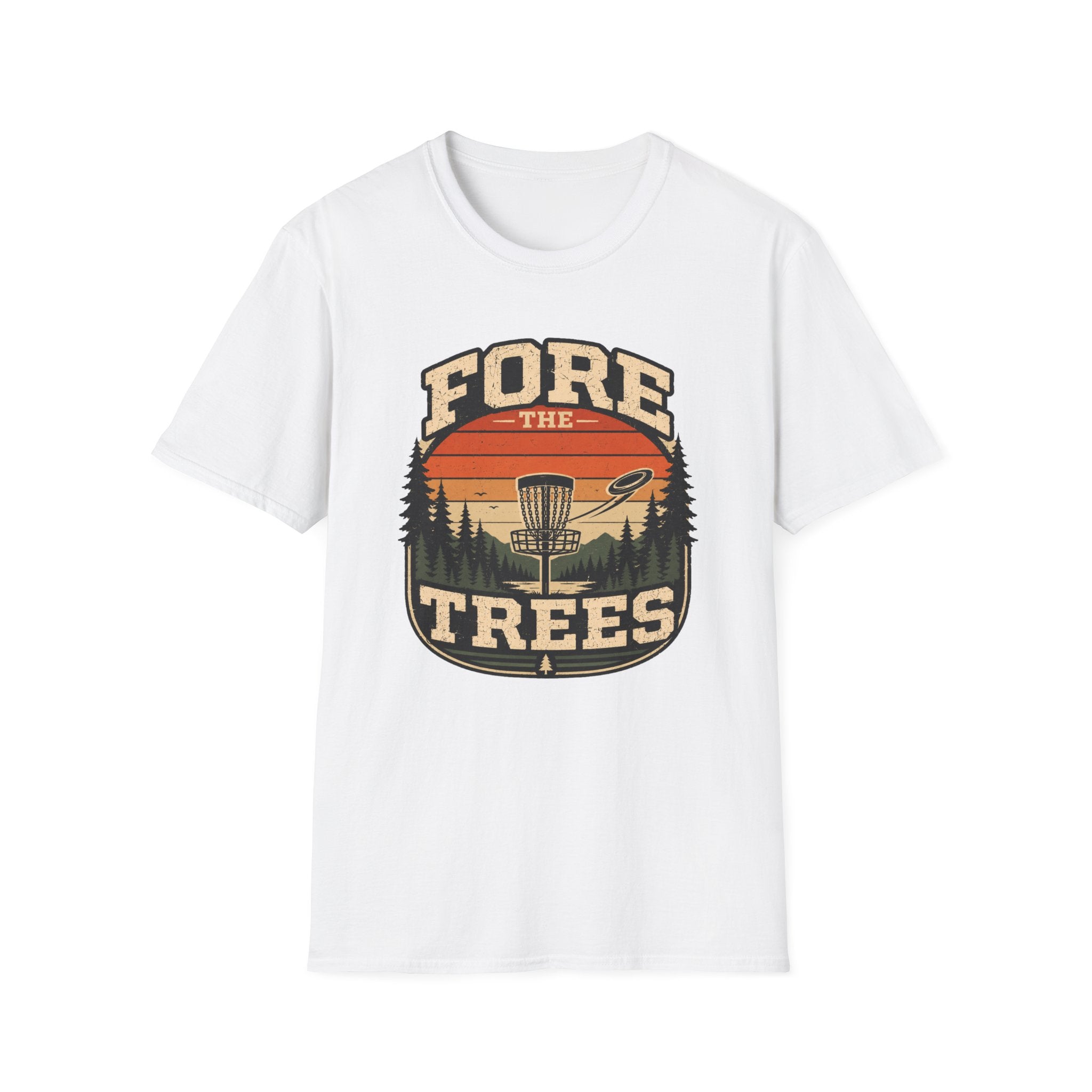 Fore the Trees Vintage Disc Golf T-Shirt