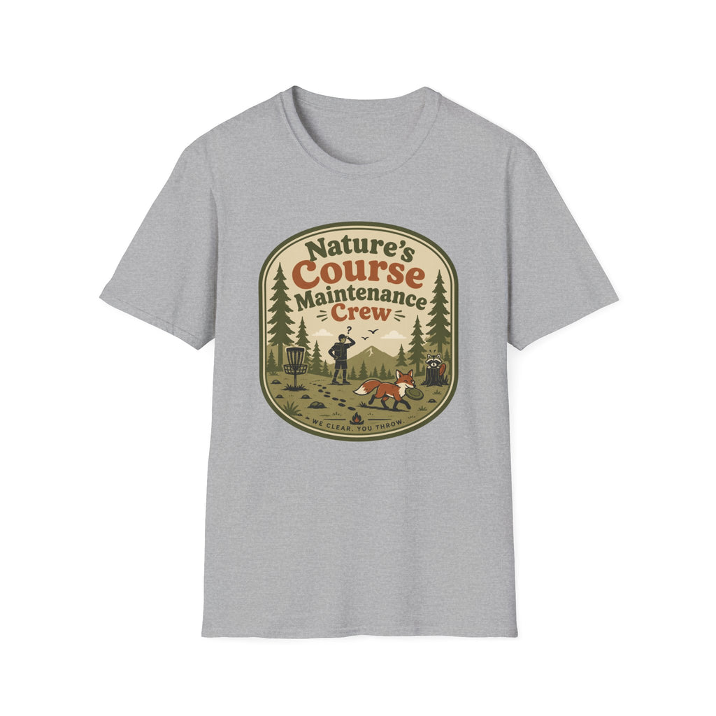 Nature Course Maintenance Vintage Disc Golf T-Shirt