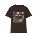 First Available Vintage Disc Golf T-Shirt