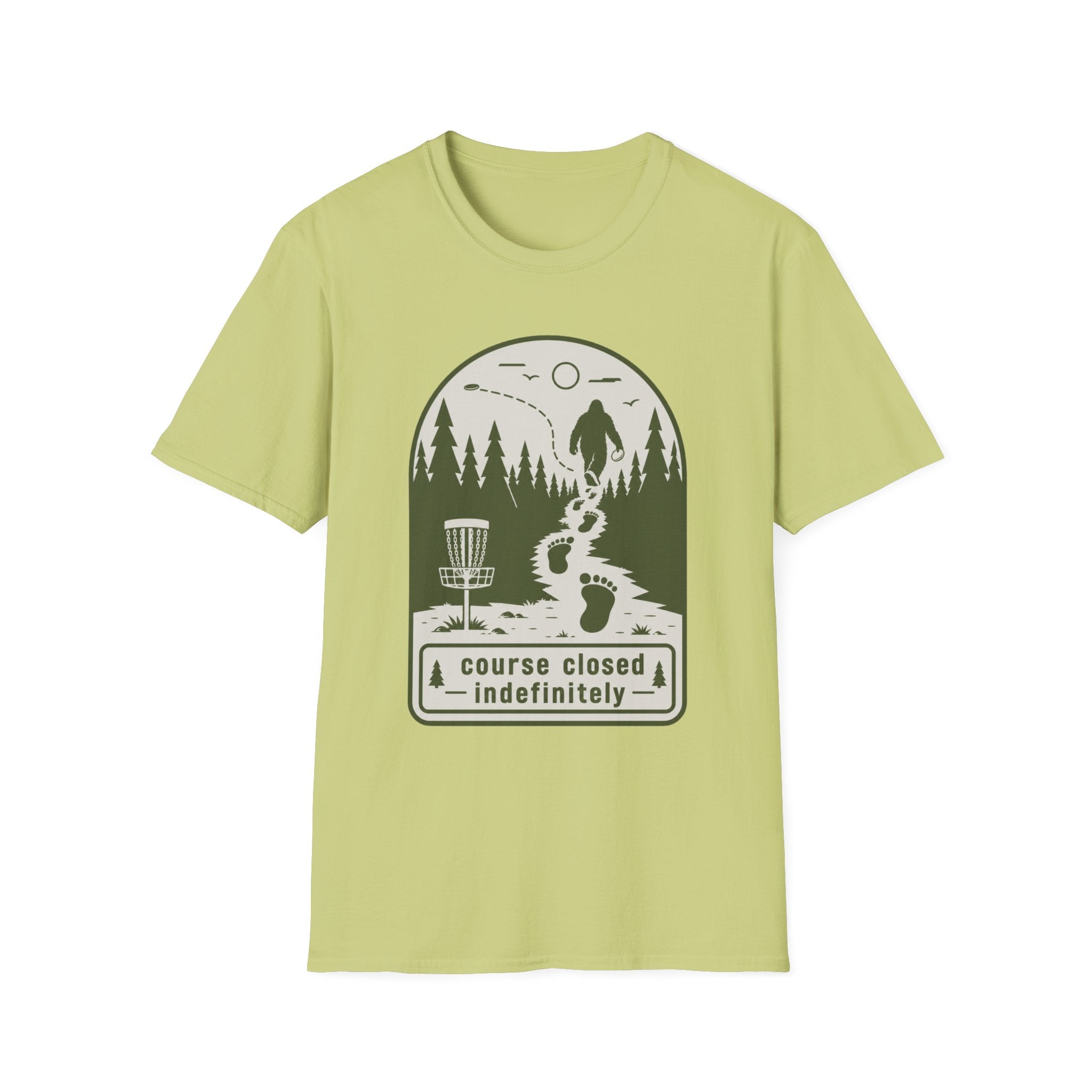 Course Closed Indefinitely Vintage Disc Golf T-Shirt