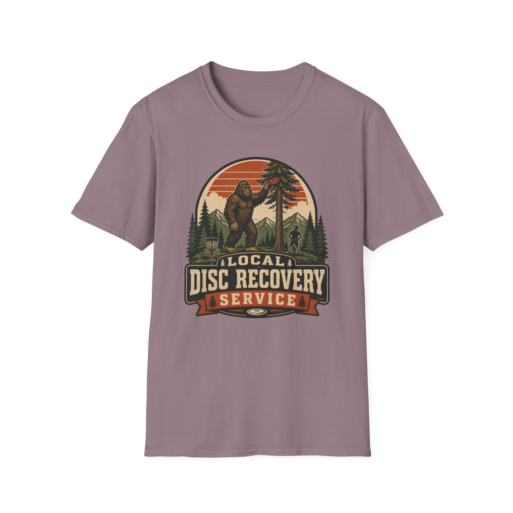 Local Disc Recovery Service Vintage Disc Golf T-Shirt
