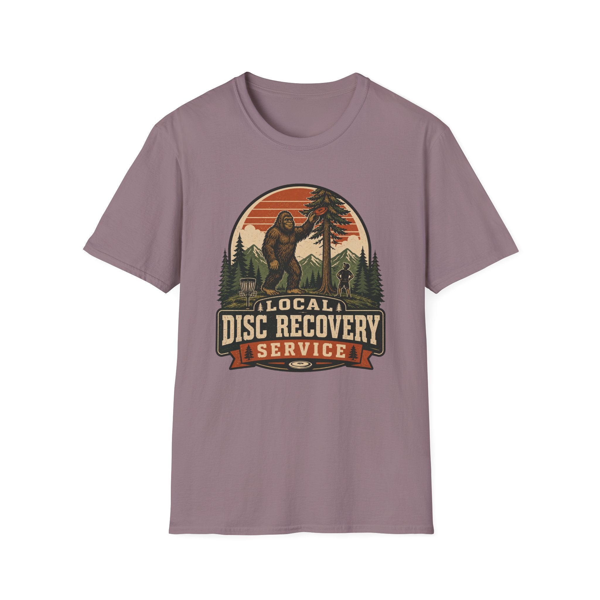 Local Disc Recovery Service Vintage Disc Golf T-Shirt