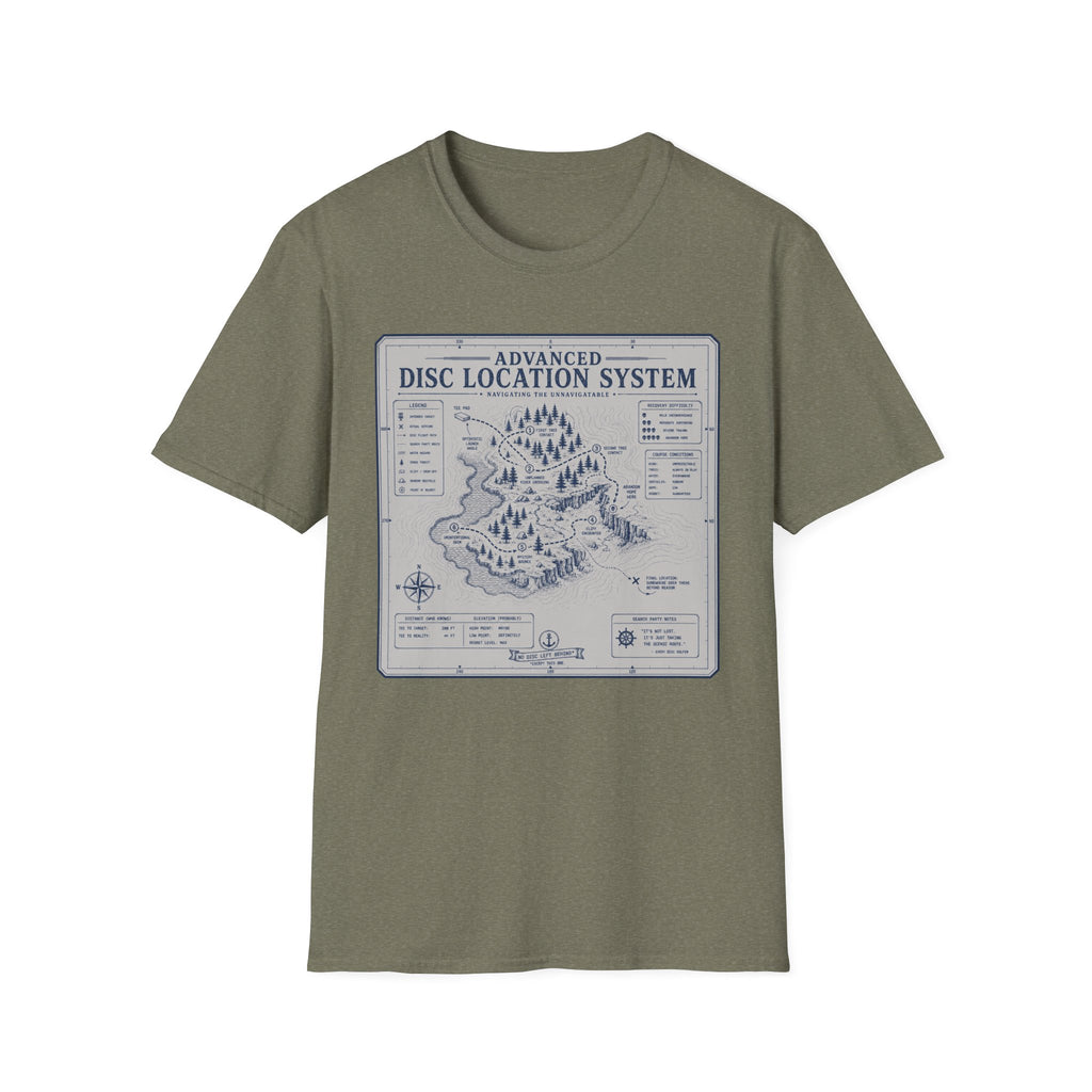 Disc Location System Vintage Disc Golf T-Shirt