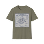 Disc Location System Vintage Disc Golf T-Shirt
