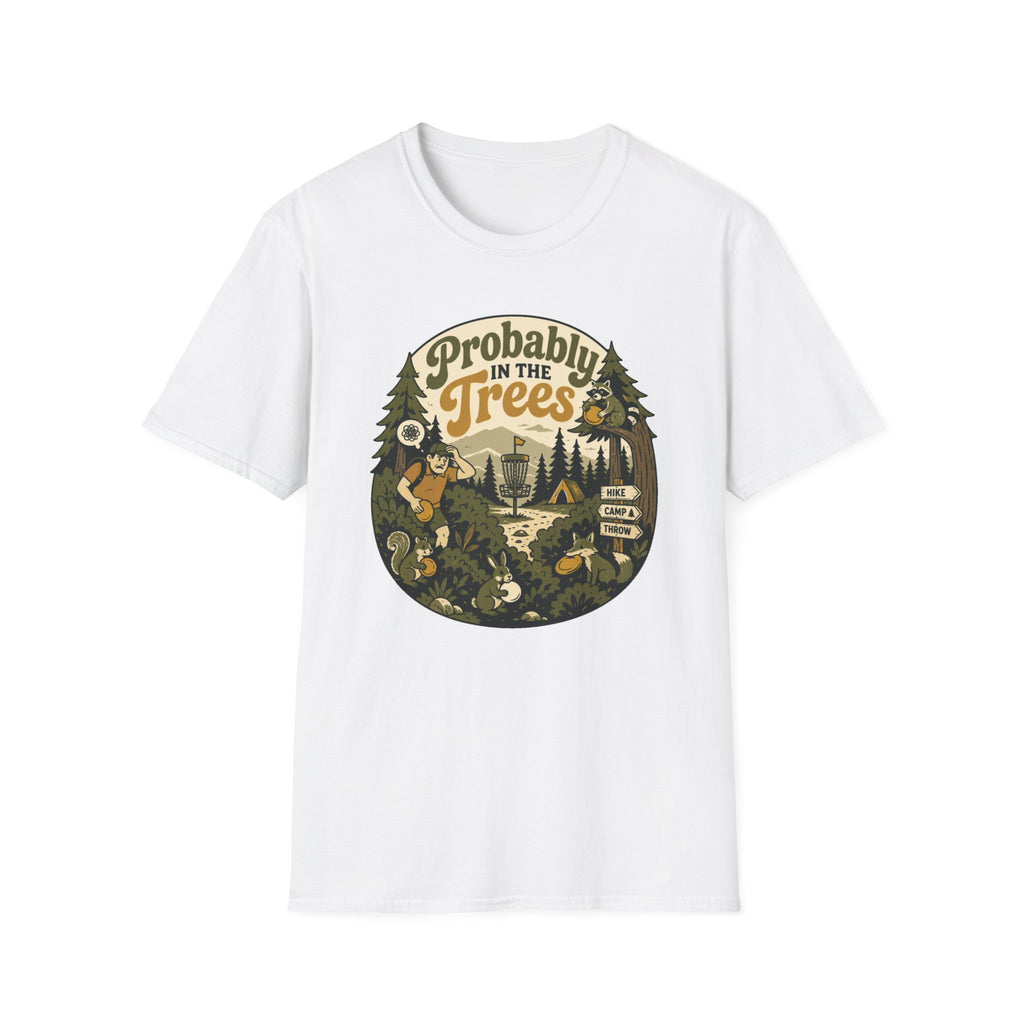 Probably in the Trees Vintage Disc Golf T-Shirt