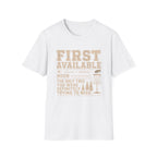 First Available Vintage Disc Golf T-Shirt
