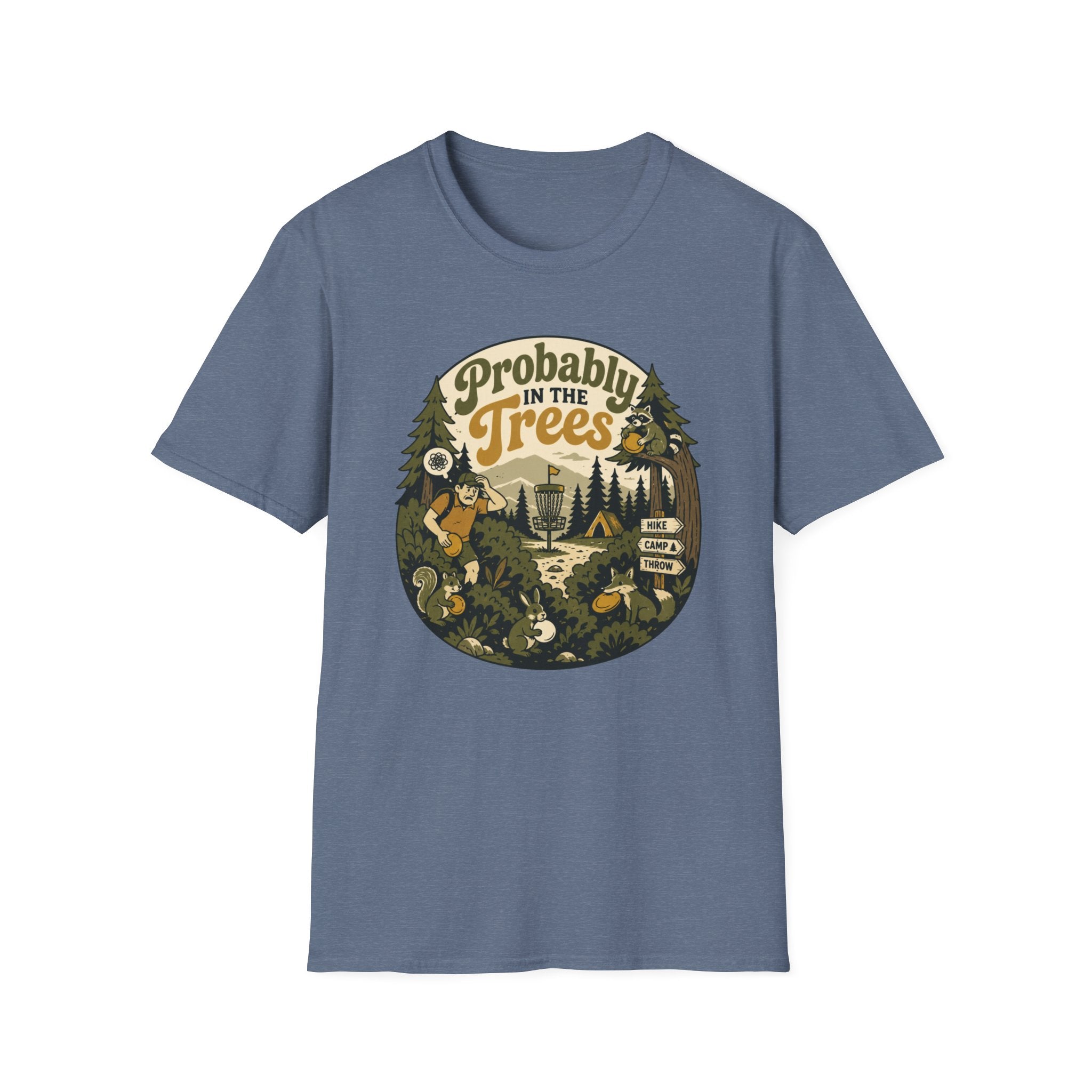 Probably in the Trees Vintage Disc Golf T-Shirt