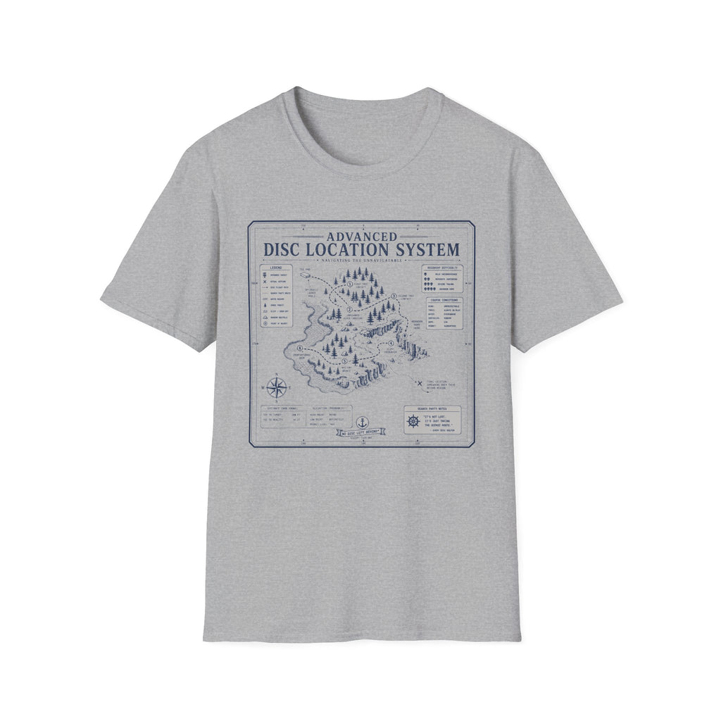 Disc Location System Vintage Disc Golf T-Shirt