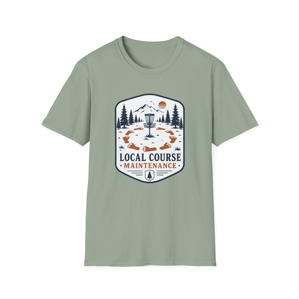 Local Course Maintenance Vintage Disc Golf T-Shirt