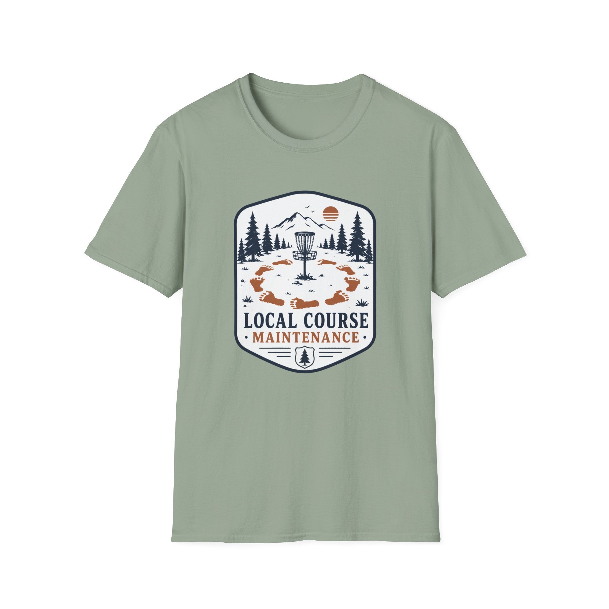 Local Course Maintenance Vintage Disc Golf T-Shirt