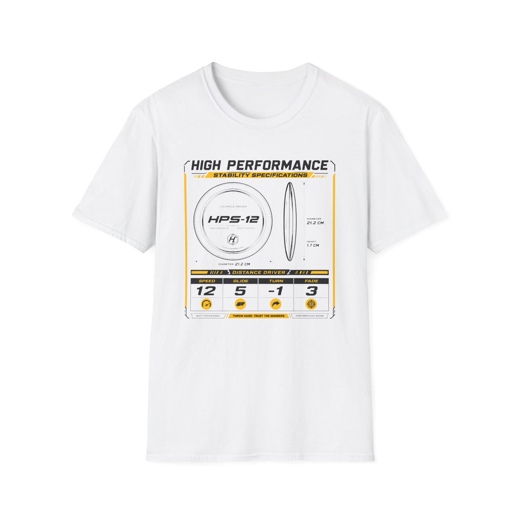 Disc Blueprint Vintage Disc Golf T-Shirt