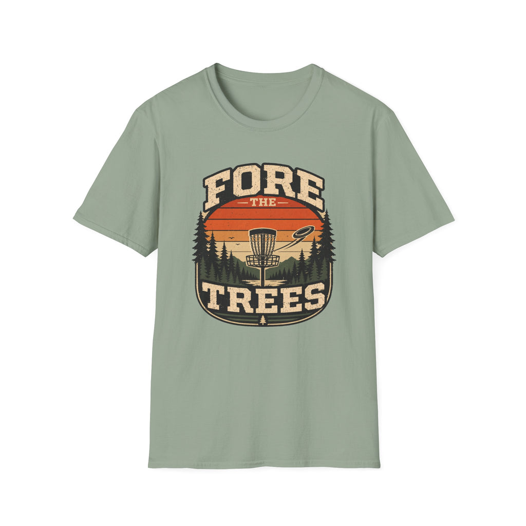Fore the Trees Vintage Disc Golf T-Shirt