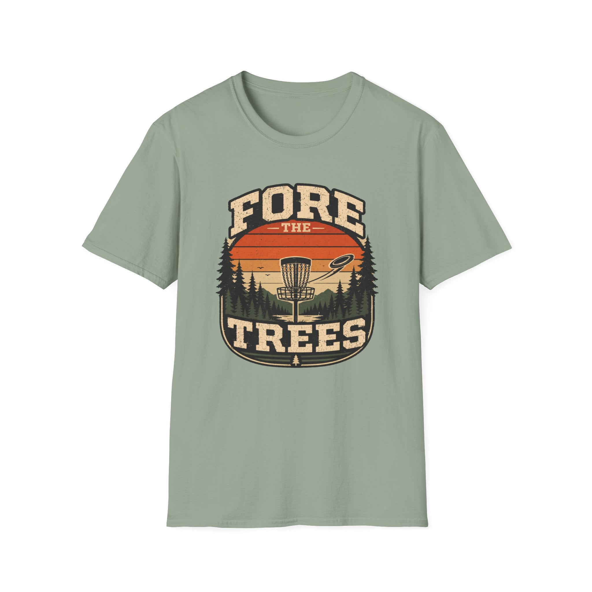 Fore the Trees Vintage Disc Golf T-Shirt