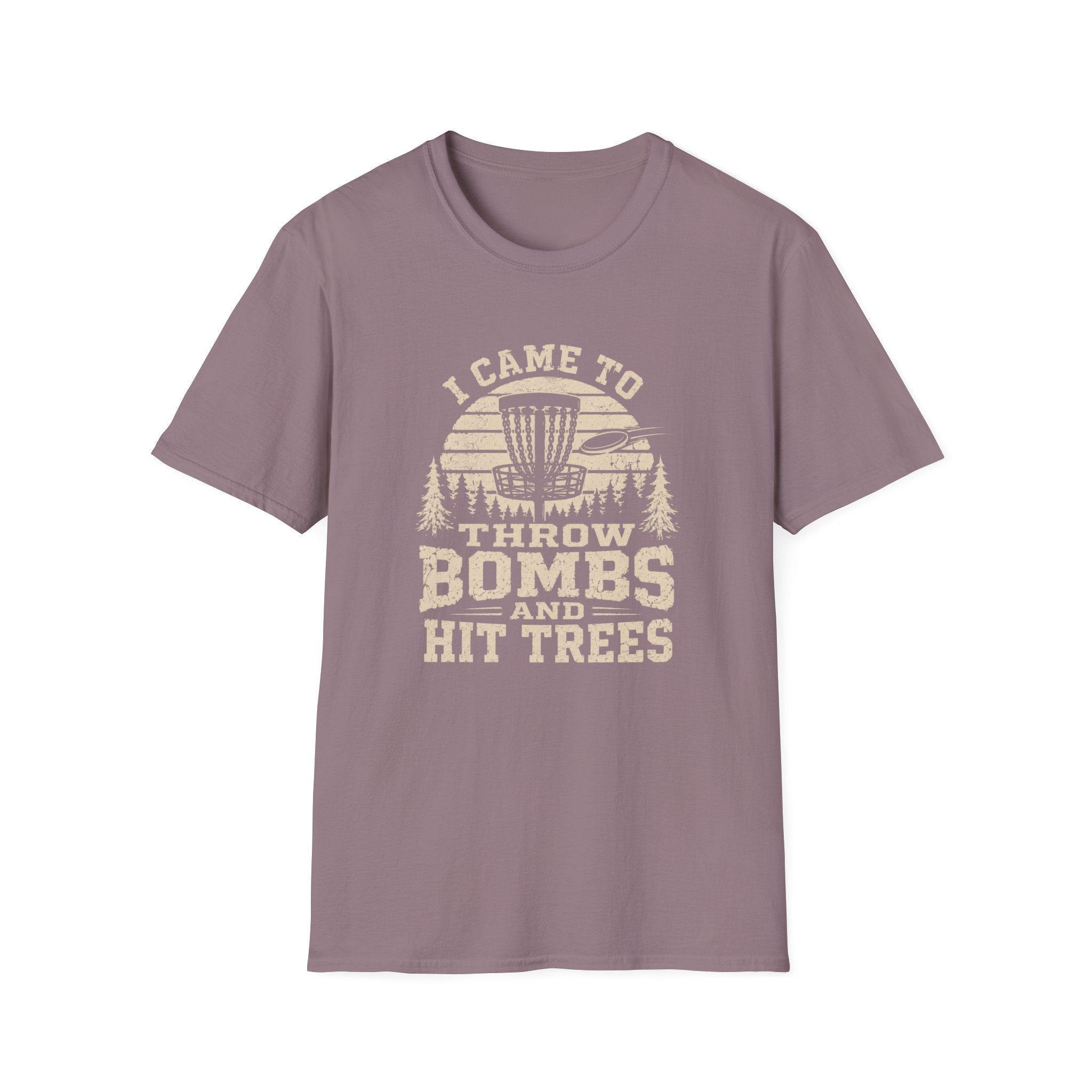 Throw Bombs Vintage Disc Golf T-Shirt