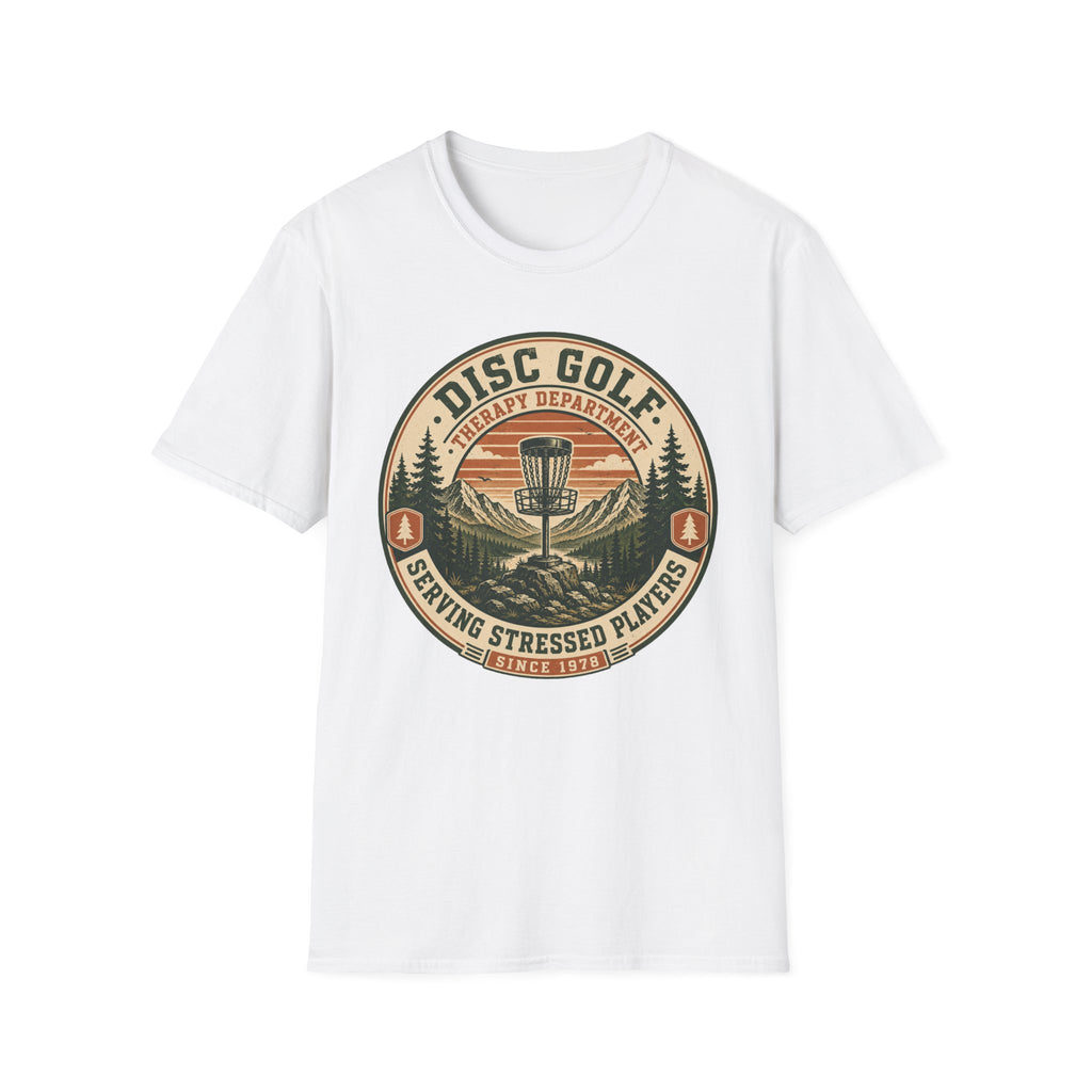 Disc Golf Therapy Department Vintage Disc Golf T-Shirt