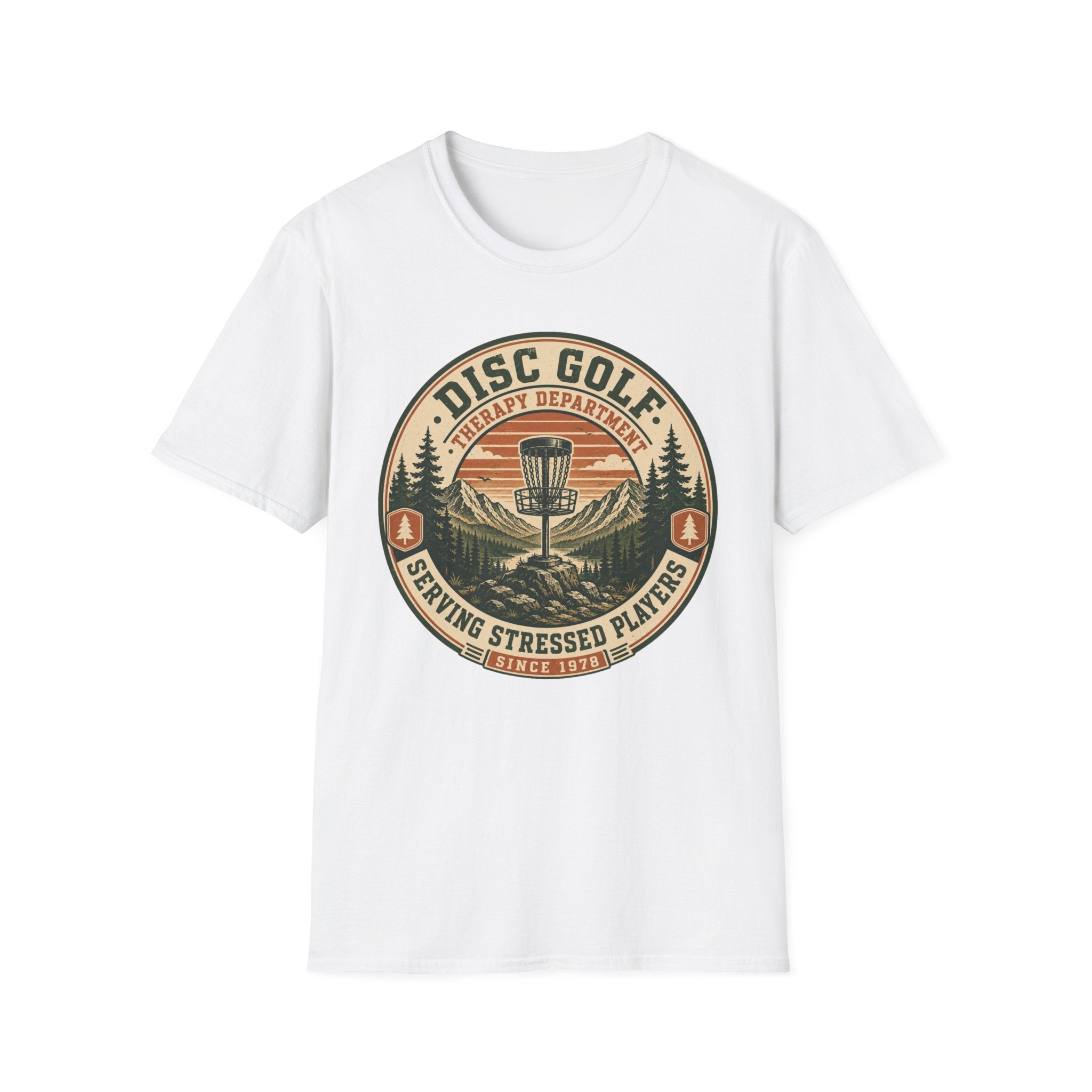 Disc Golf Therapy Department Vintage Disc Golf T-Shirt