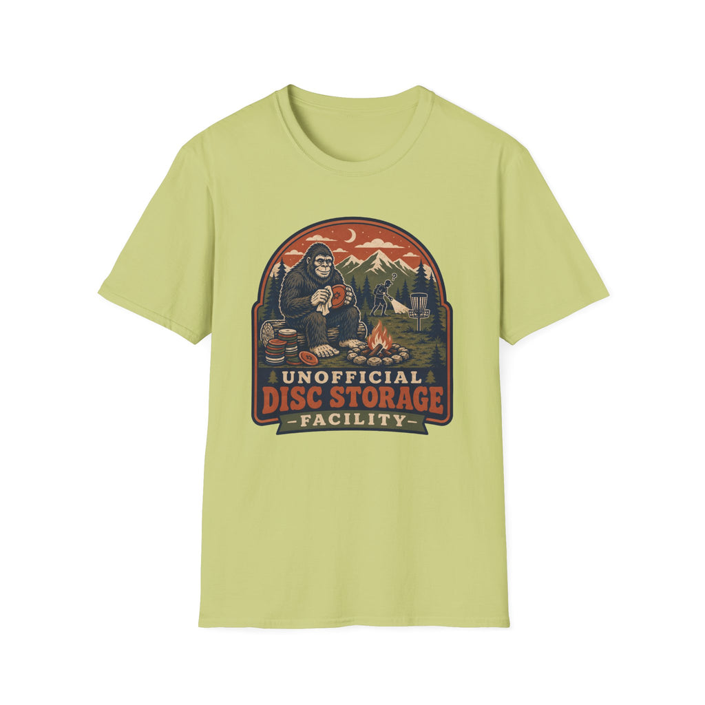 Unofficial Disc Storage Vintage Disc Golf T-Shirt