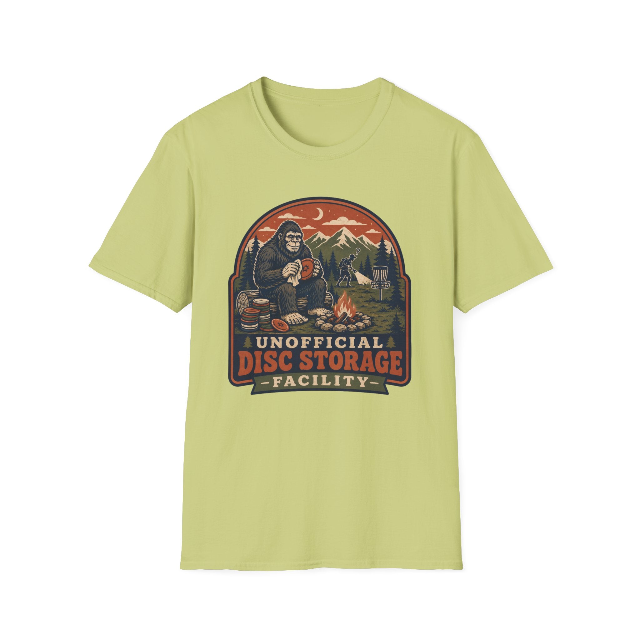 Unofficial Disc Storage Vintage Disc Golf T-Shirt