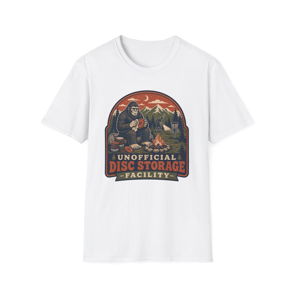 Unofficial Disc Storage Vintage Disc Golf T-Shirt