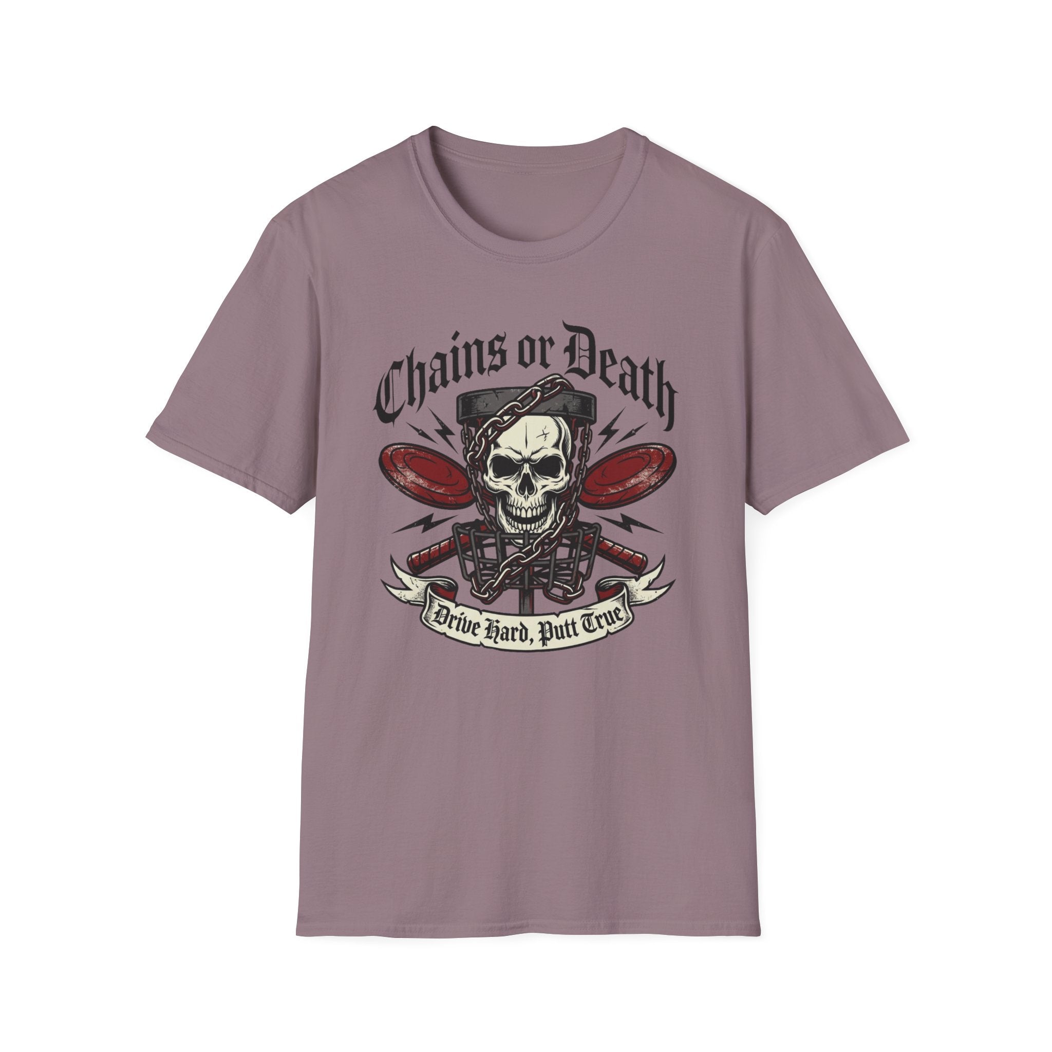 Chains or Death Vintage Disc Golf T-Shirt