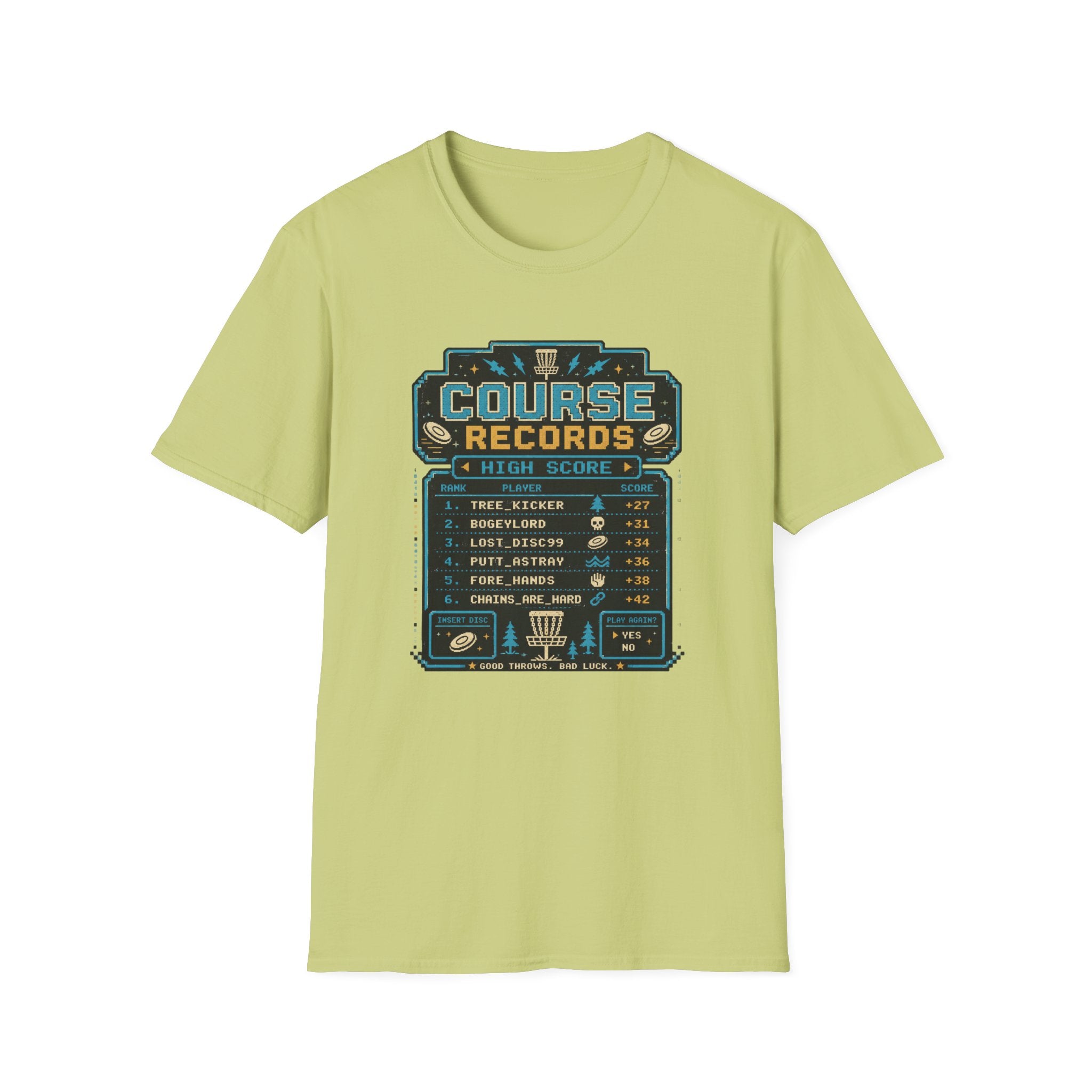Course Records Vintage Disc Golf T-Shirt