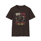 Tree Hits Don't Apply To Me Vintage Disc Golf T-Shirt