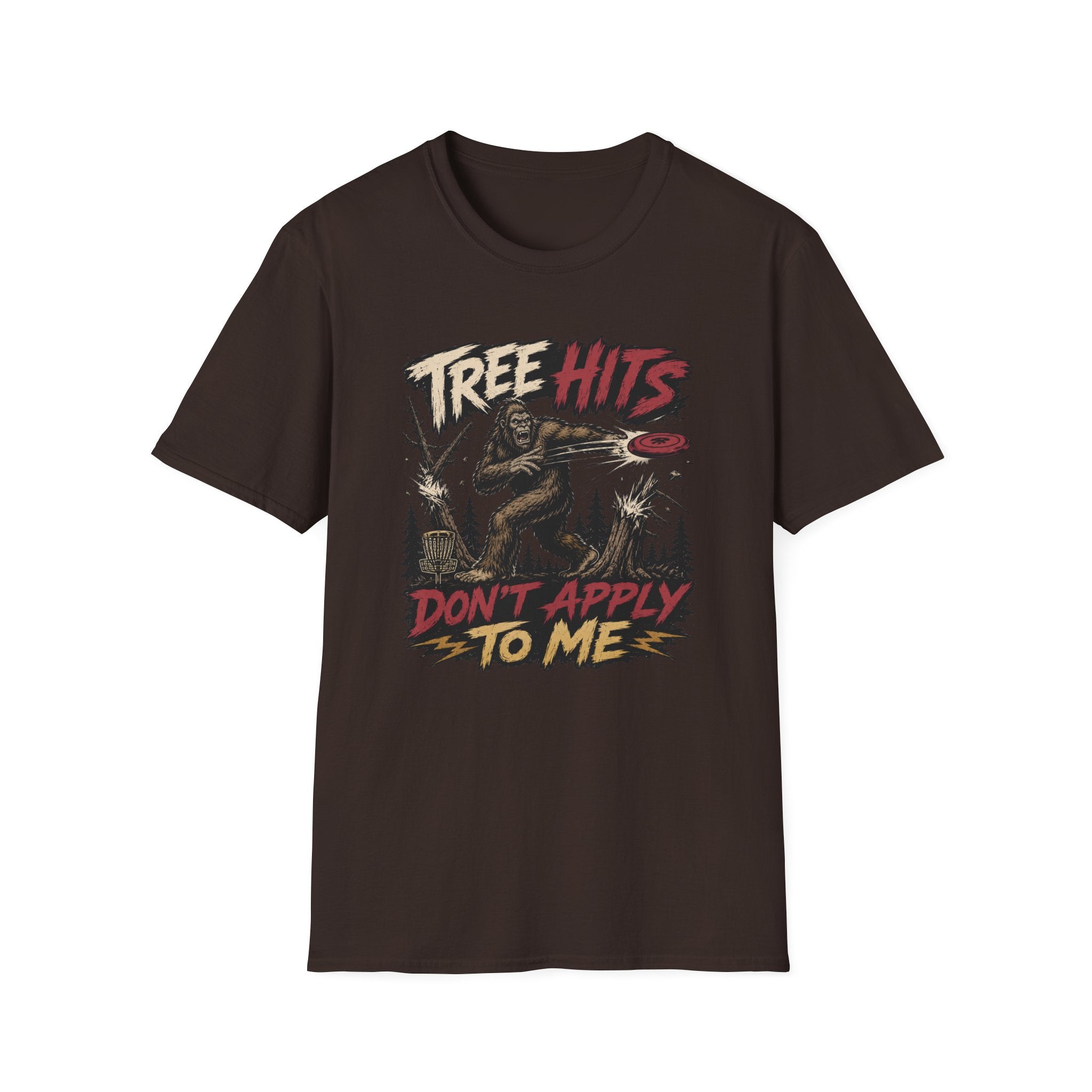 Tree Hits Don't Apply To Me Vintage Disc Golf T-Shirt