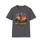 Seek Chains Not Comfort Vintage Disc Golf T-Shirt