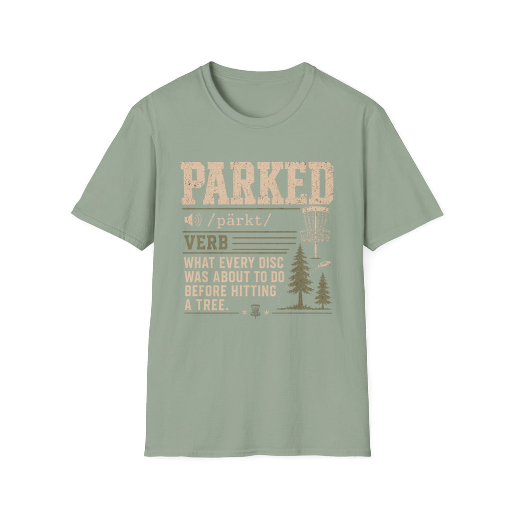 Parked Vintage Disc Golf T-Shirt