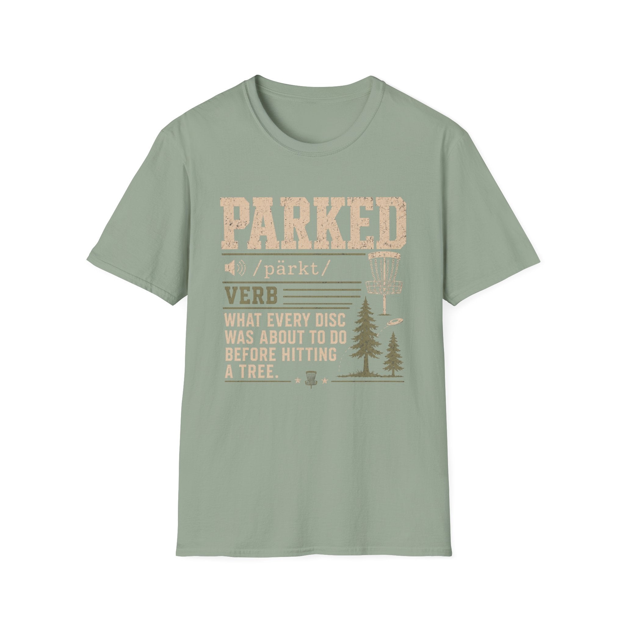 Parked Vintage Disc Golf T-Shirt