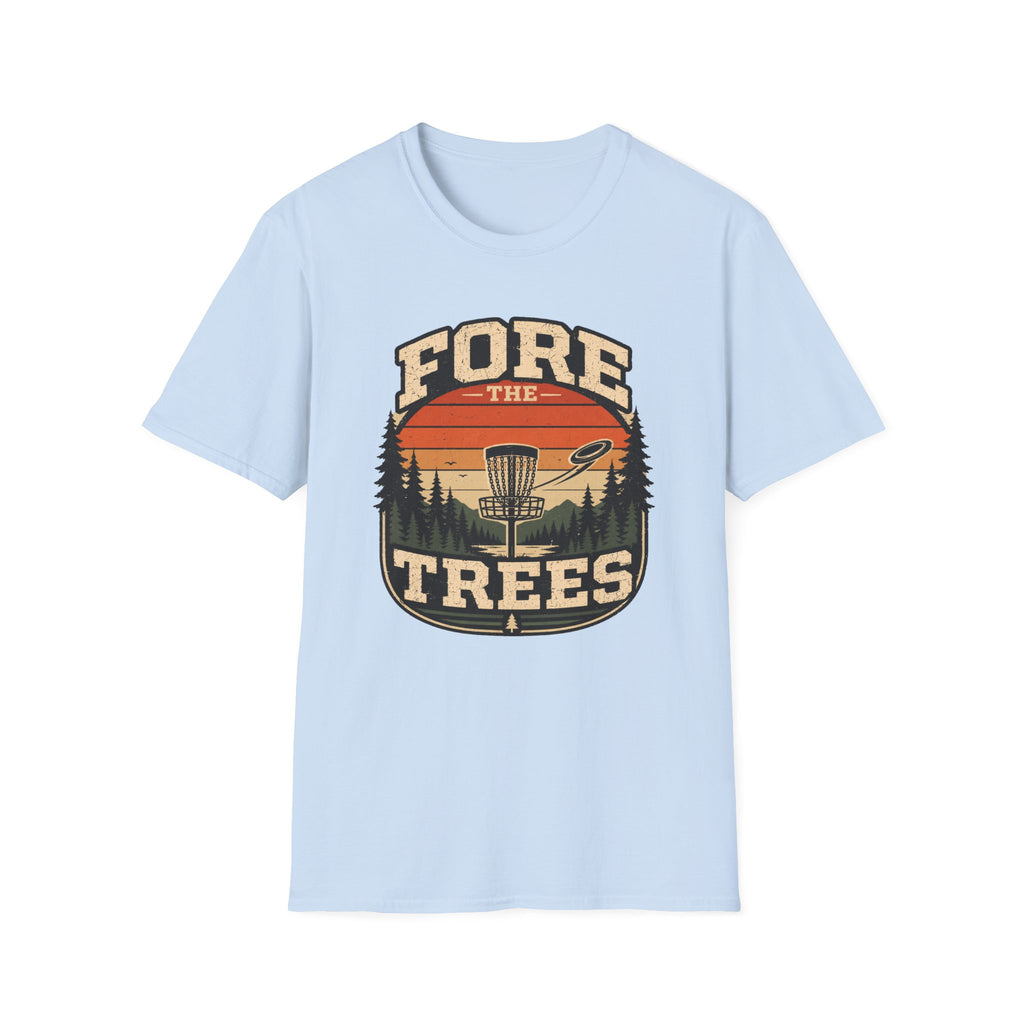 Fore the Trees Vintage Disc Golf T-Shirt