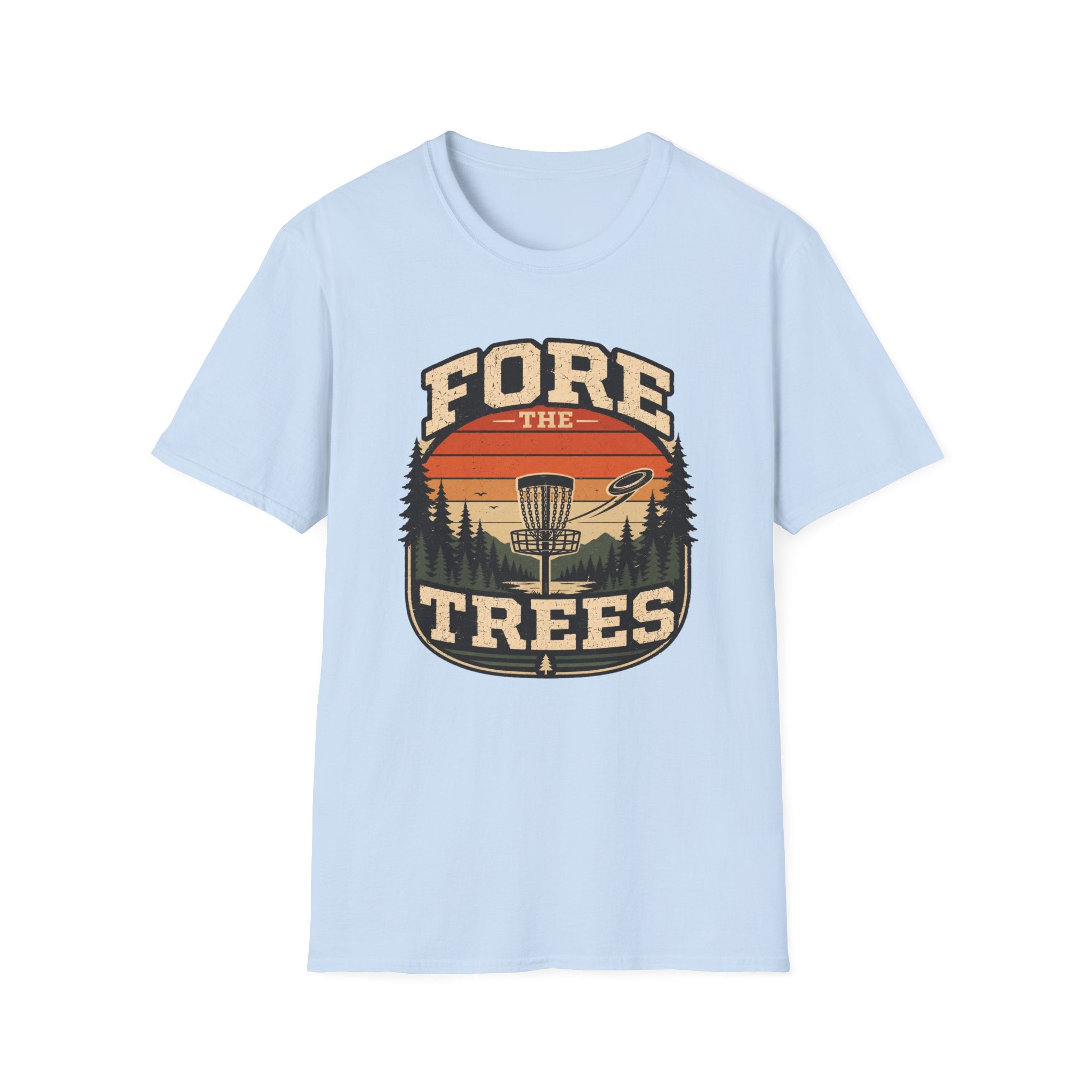Fore the Trees Vintage Disc Golf T-Shirt